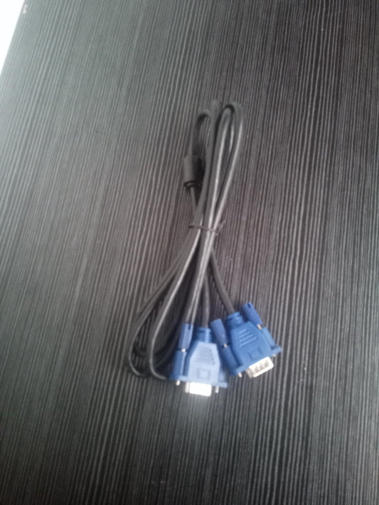 VGA (Male) to VGA (Male) Cable – Blue - Pre-Owned