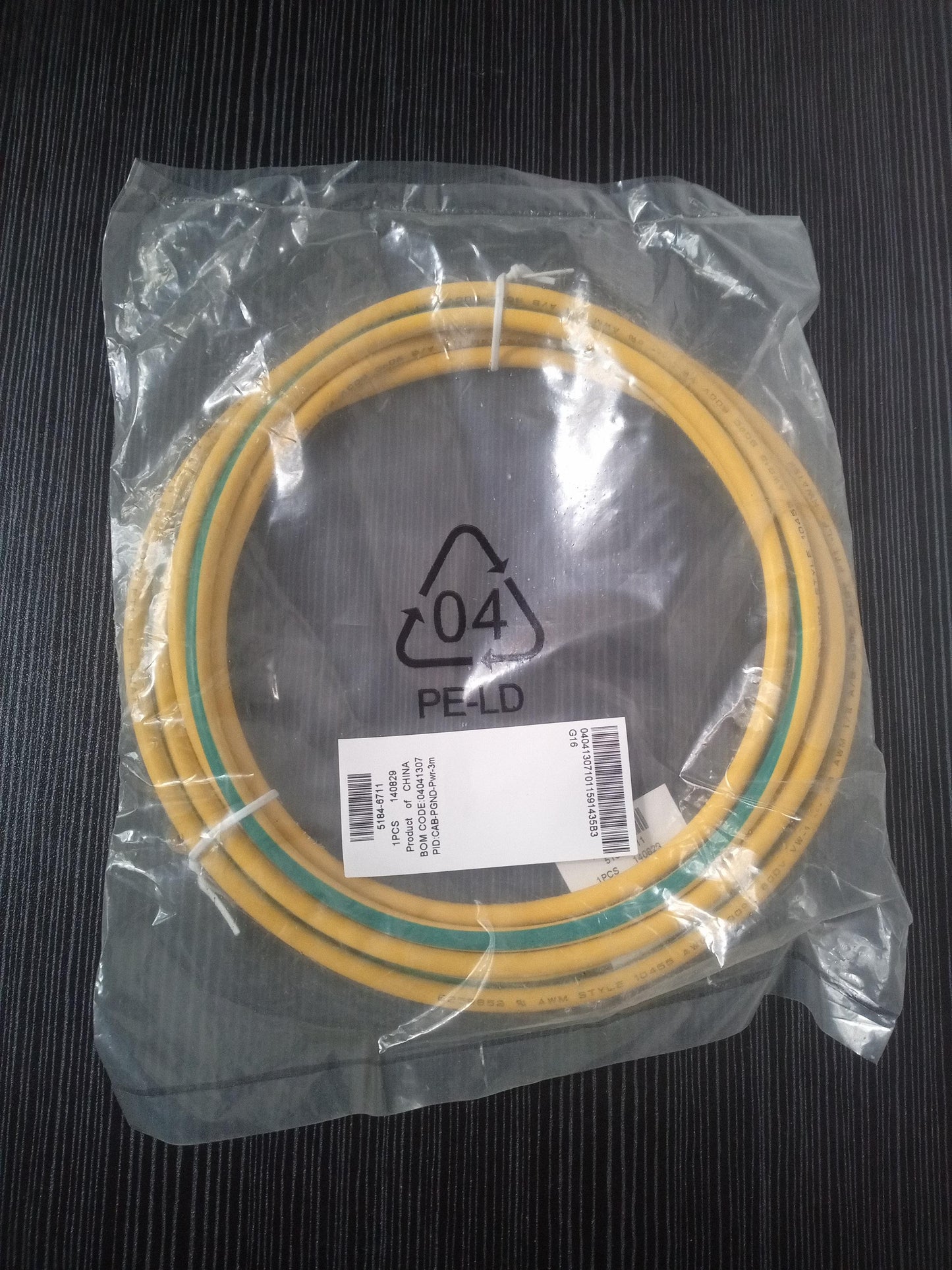 CISCO CAB-PGND-PWR-3M 3 Meter Ground Cable - New