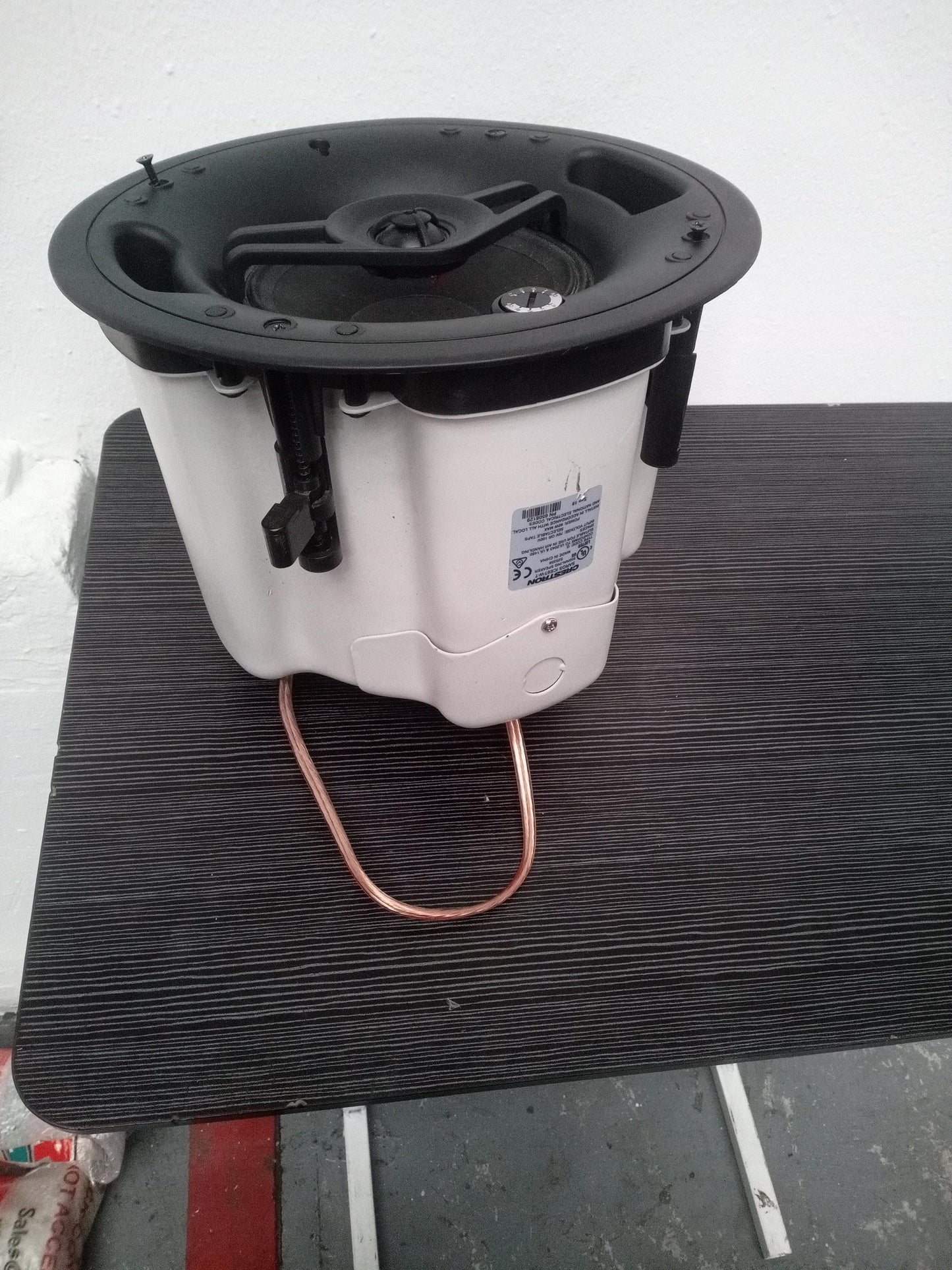 Crestron Saros ICE6T-W-T 6.5 Inch In-Ceiling Signaling Speaker – Pre-Owned