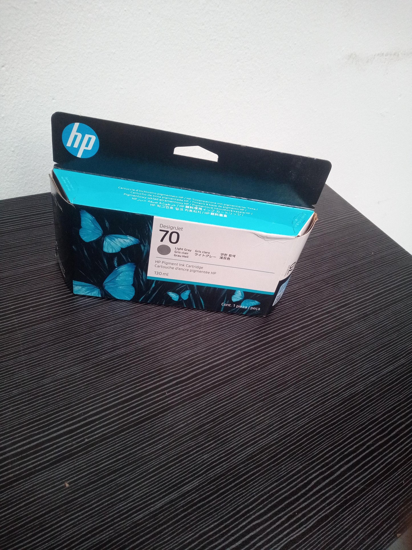 HP 70 C9451A 130ml Light Gray DesignJet Ink Cartridge – New