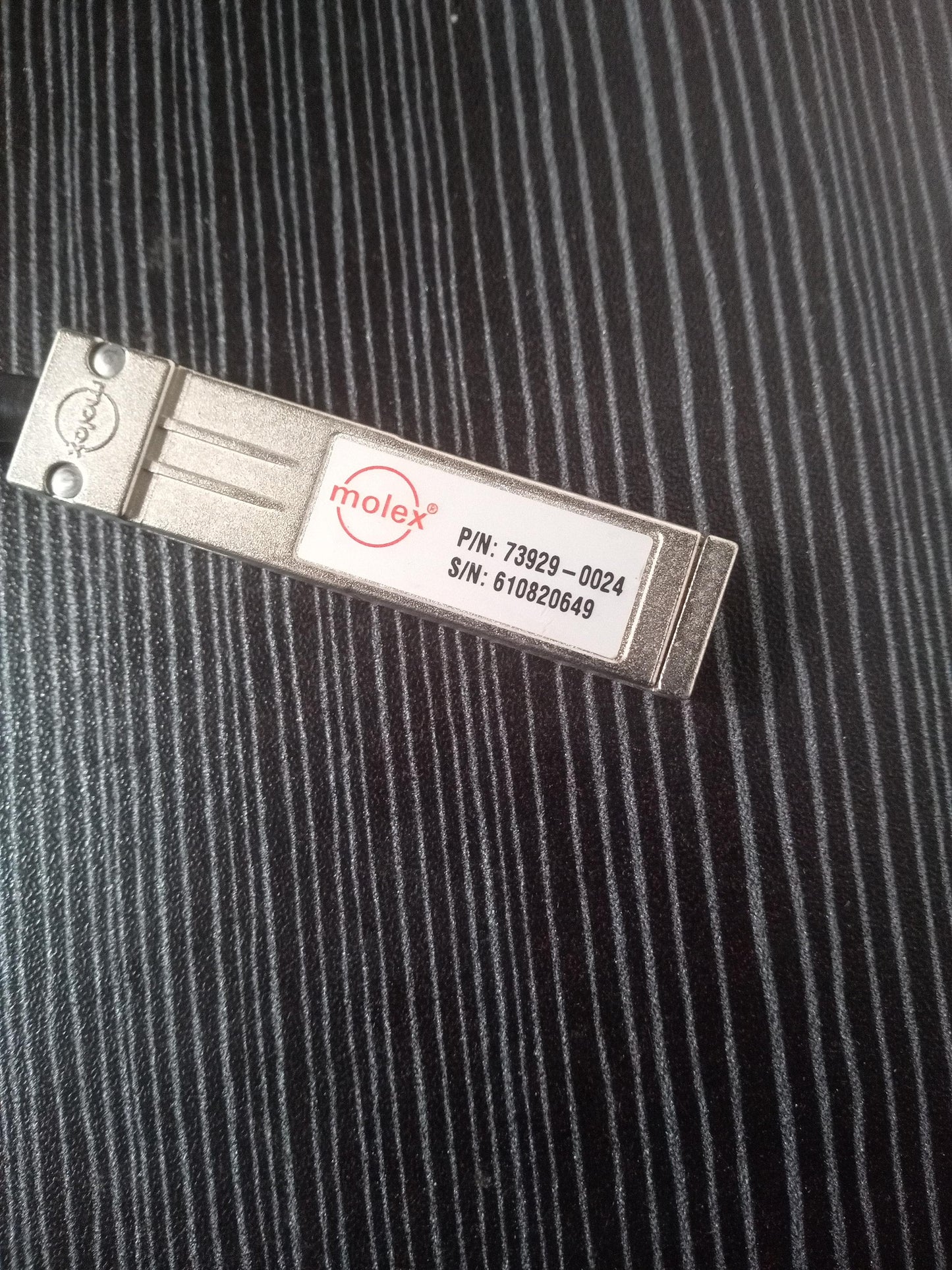 Molex NetApp 73929-0024 SFP to SFP Small Interconnect Cable – Pre-Owned