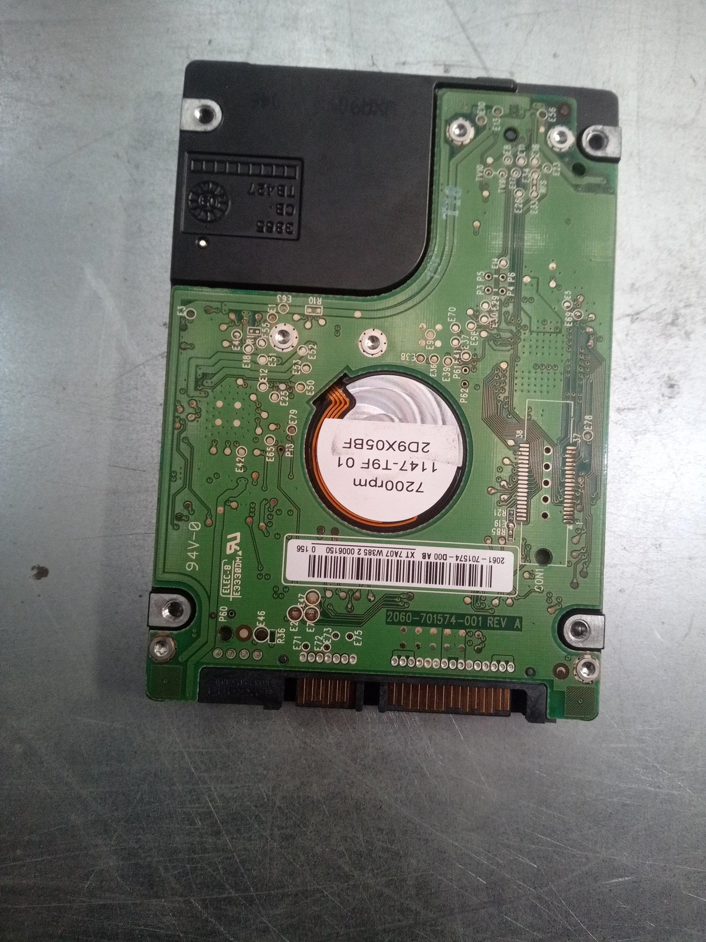 Western Digital WD1600BEKT-60F3T1 2.5 Inch 160GB 7200 RPM SATA Hard Drive – Pre-Owned