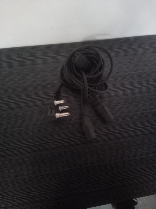Power Cable 3 Way – Black – Pre-Owned