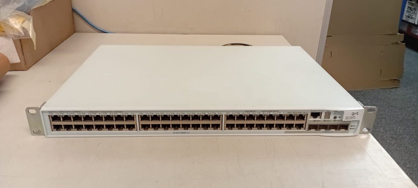 3Com 3CR17662-91 4200G 48 Port Gigabit Managed Switch - Pre - Owned
