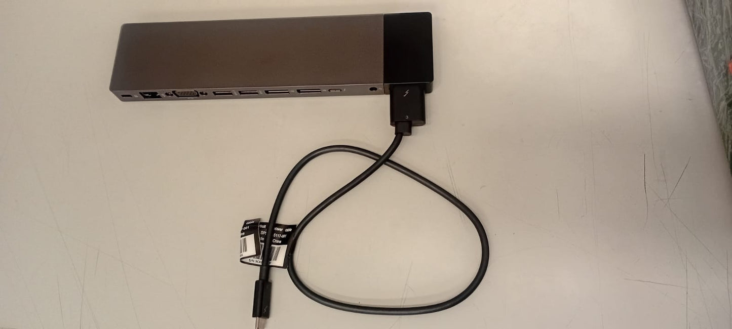 HP Elite 90W Thunderbolt 3 Docking Station No Charger - Pre owned
