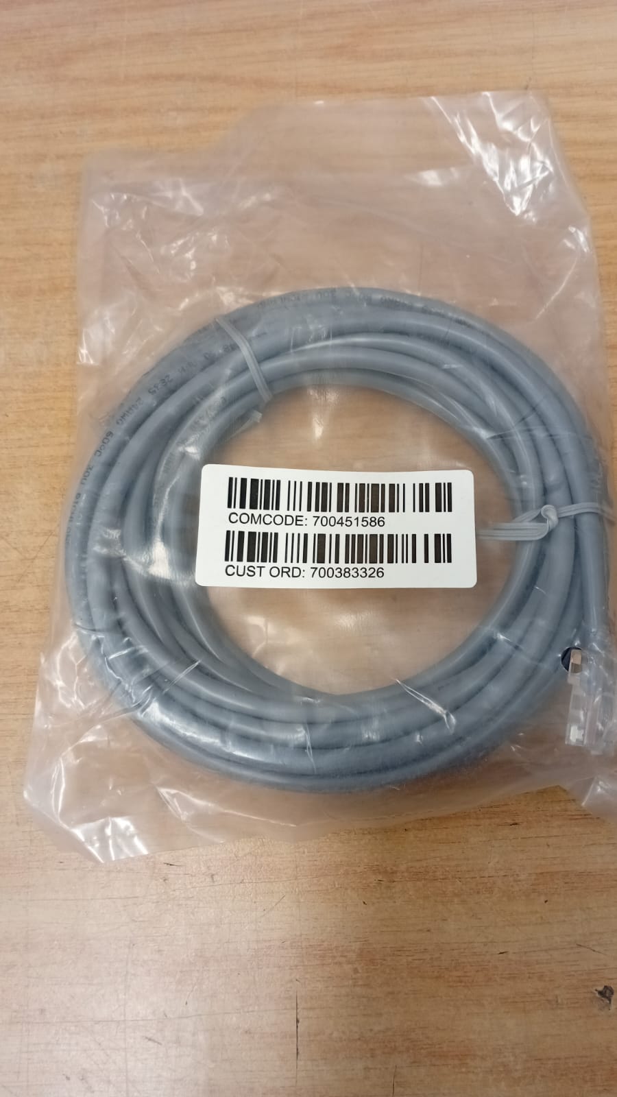 CAT5e 3 Meter Grey Network Cable – New