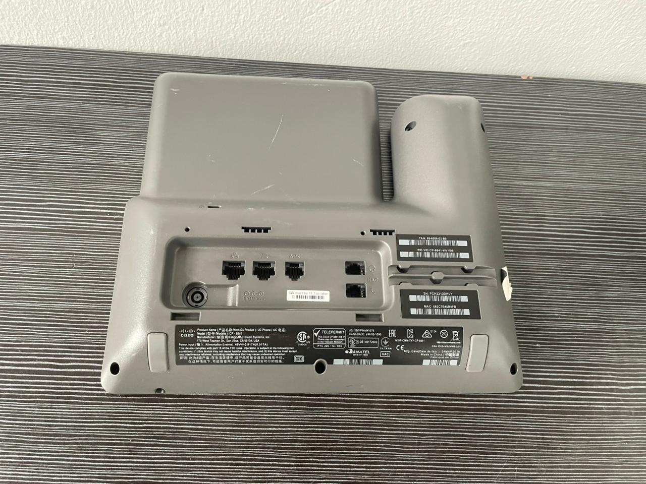 Cisco CP-8841-K9 Enterprise IP Desk Phone – No Stand, Handset & Cord – Pre-Owned