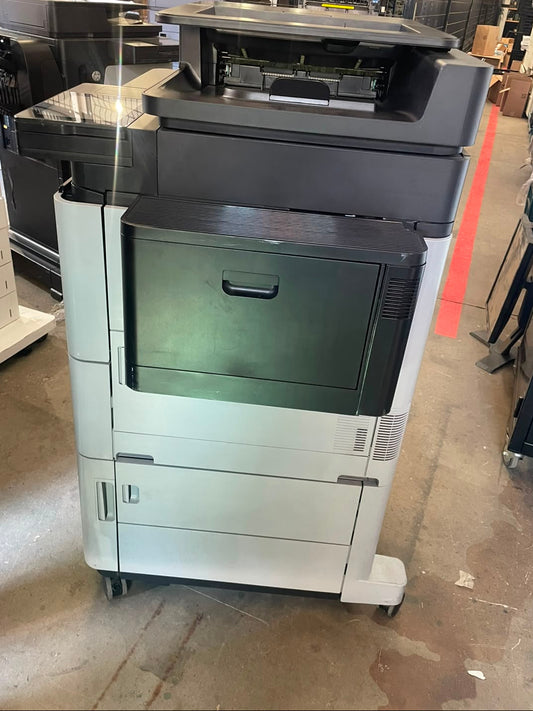HP LaserJet Enterprise Flow MFP M830 Multifunction Printer Only – Used