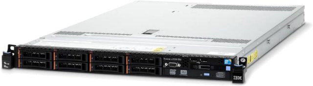 IBM System X3550 M4 1U Rackmount Server – manufacturer stock photo