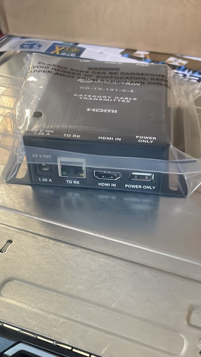 Crestron HD-TX-101-C-E DM Lite HDMI Transmitter for CATx Signal Extension – New
