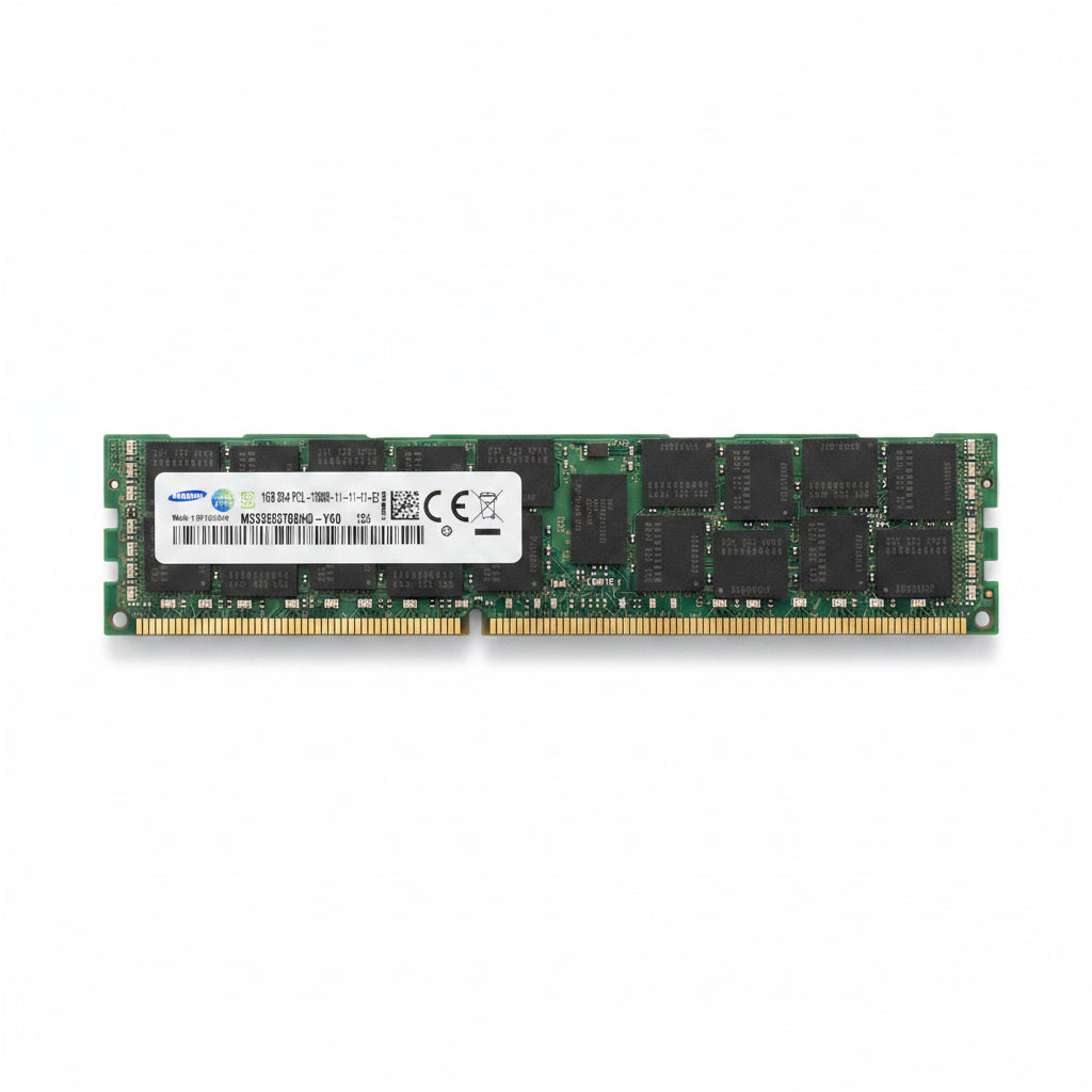 Samsung 16GB 2Rx4 PC3L-12800R-11-11-E2-D3 DDR3 Server RAM – Used