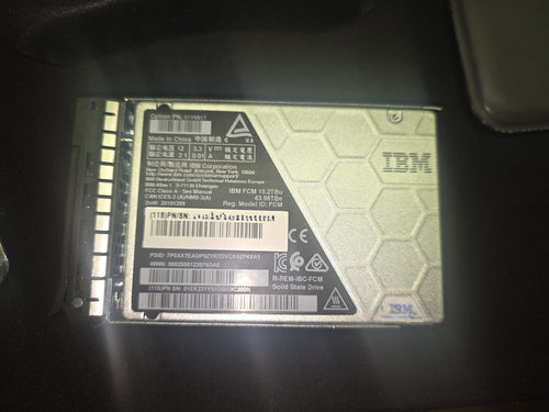 IBM FlashCore Module 01YM501 19.2TB 2.5 Inch NVMe SSD for FlashSystem – Used