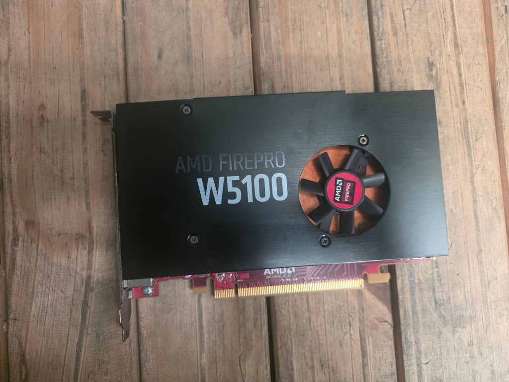 AMD FirePro W5100 4GB GDDR5 PCIe Workstation Graphics Card – 4 x DisplayPort – Used