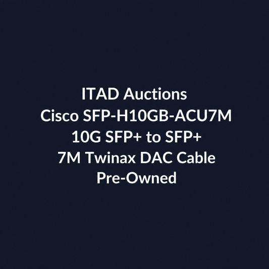 Cisco SFP-H10GB-ACU7M 10G SFP+ to SFP+ 7M Twinax DAC Cable – Used