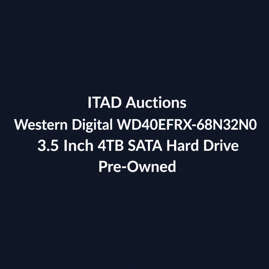Western Digital WD40EFRX-68N32N0 3.5 Inch 4TB SATA Hard Drive - Used