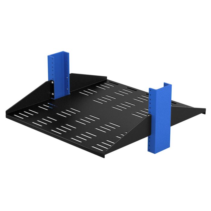 RackSolutions 2USHL-022FULL-20DV 2U Relay Rack Shelf – manufacturer stock photo