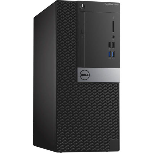 Dell OptiPlex 3040 MT Desktop – i3 6100 – 4GB DDR3 – 500GB HDD – Win10Pro – 1 Non-Functional USB Port – Used