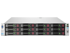 HP ProLiant DL380p Gen8 2U Rackmount Server – 16 SFF – 2 × Xeon E5-2690 – 224GB DDR3 – No HDD – No RAID – Broadcom BCM5719 – 2 × 750W – 6 × Caddies – 6 × Blank – Used
