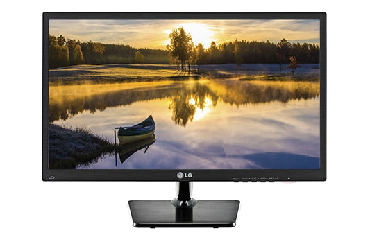 LG 19M37A 18.5 Inch LED Monitor with Adapter – manufacturer stock photo