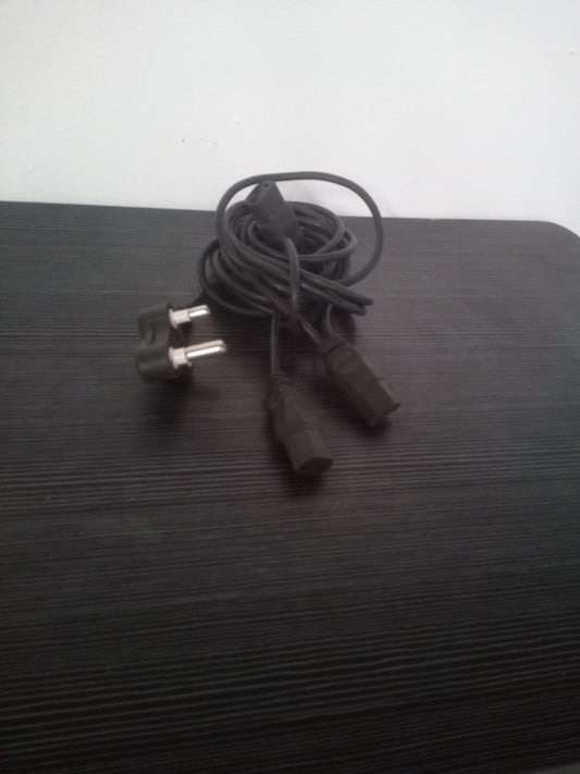 Power Cable 3 Way – Black – Pre-Owned