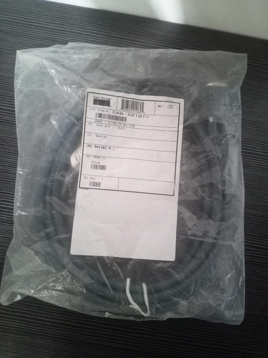 CAB-X21MT-C Cisco X.21 DTE Interface Cable with DB15 Male Connector – New