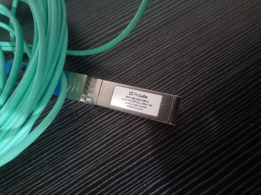 ProLabs SFP-10G-AOC10M-C SFP+ Active Optical Cable 10Gbps 10M – Refurb