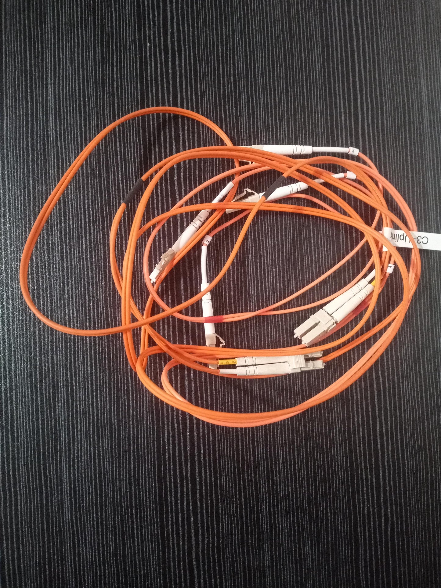 Scoop FF-LCLC-03U LC to LC Multimode OM3 Fibre Optic Patch Cord 1M – Pre-Owned