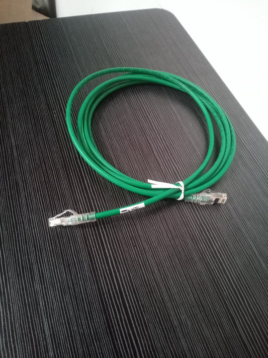 Molex PowerCat Cat6A Shielded Patch Cord – Green - Refurb