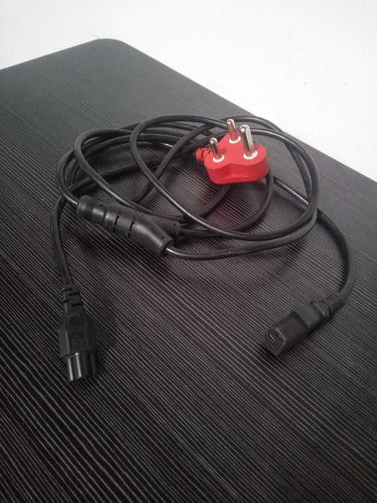 IEC C13 to C5 Clover Power Cable – Red - Pre-Owned