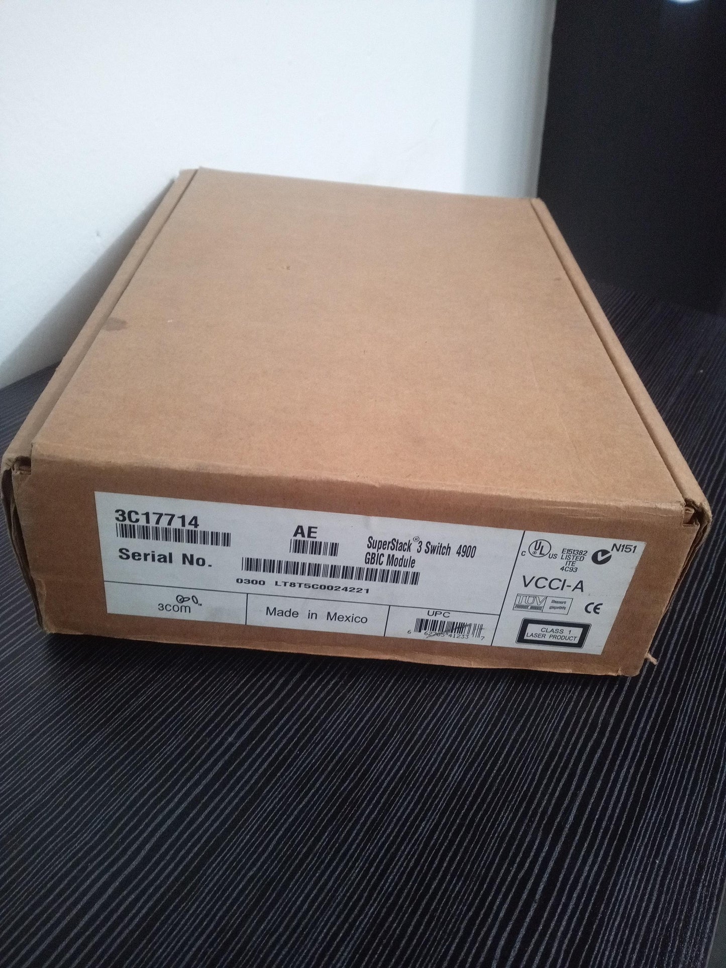 3Com 3C17714 SuperStack 3 Switch 4900 GBIC Module - New