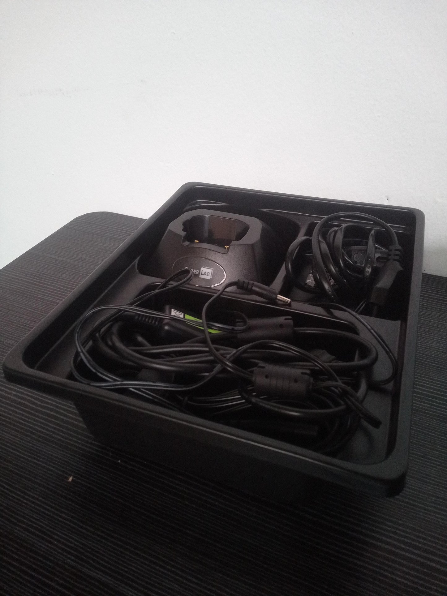 CipherLab A8001RAC00001 Charging & Communication Cradle with RS232 Cable & EU Power Adapter – New