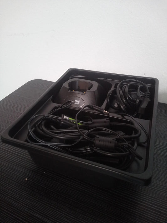CipherLab A8001RAC00001 Charging & Communication Cradle with RS232 Cable & EU Power Adapter – New
