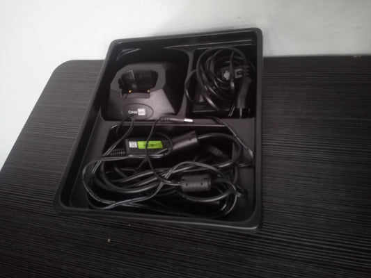 CipherLab A8001RAC00001 Charging & Communication Cradle with RS232 Cable & EU Power Adapter – New