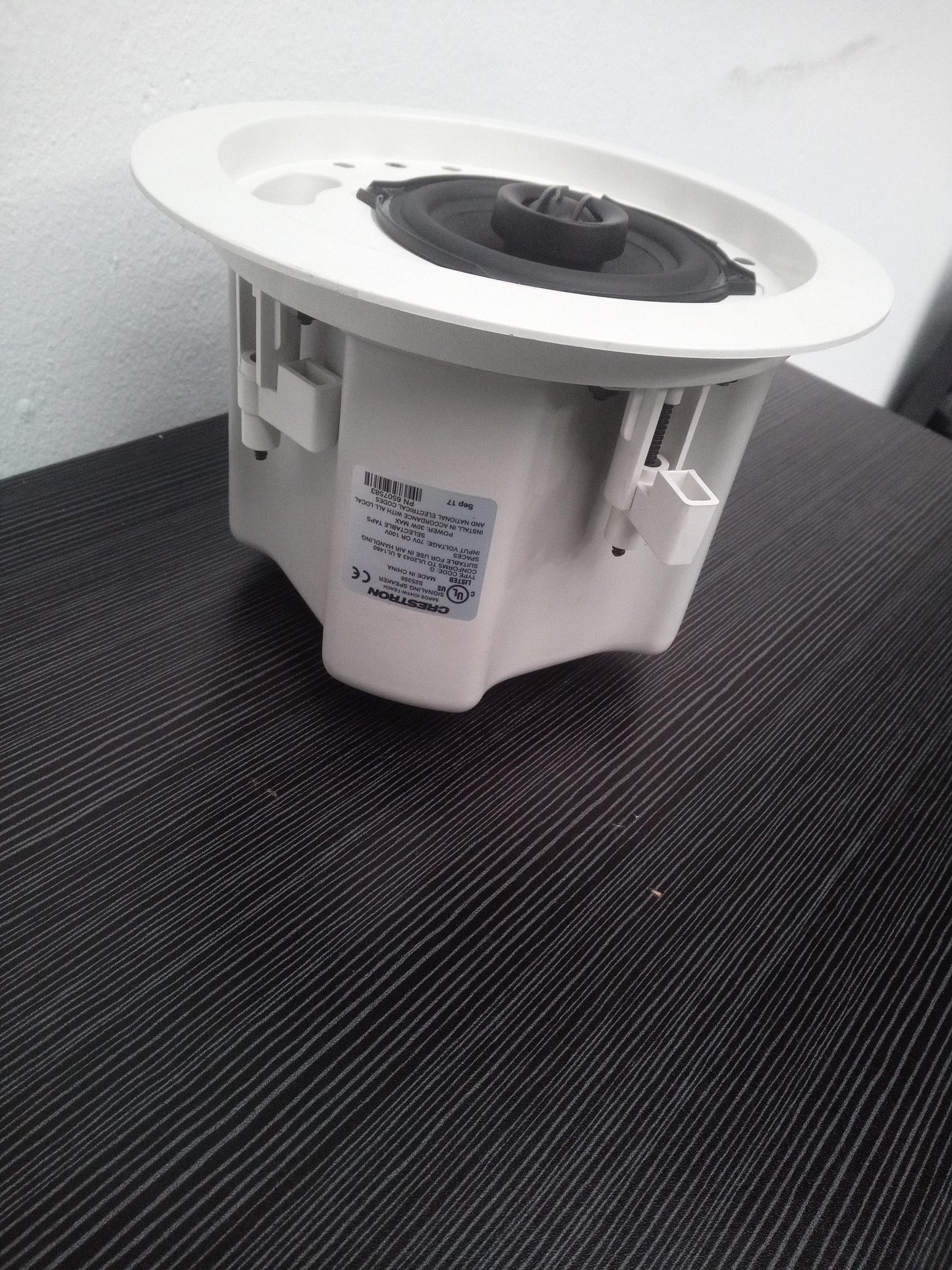 Crestron Saros ICE6T-W-T-EACH 6.5 Inch In-Ceiling Signaling Speaker – Refurb
