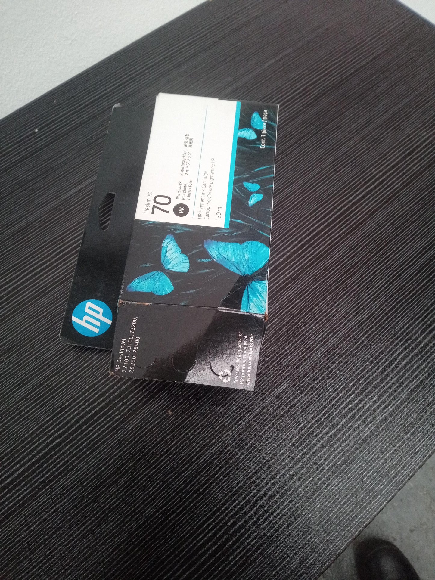 HP 70 C9449A Black Ink Cartridge – Demo
