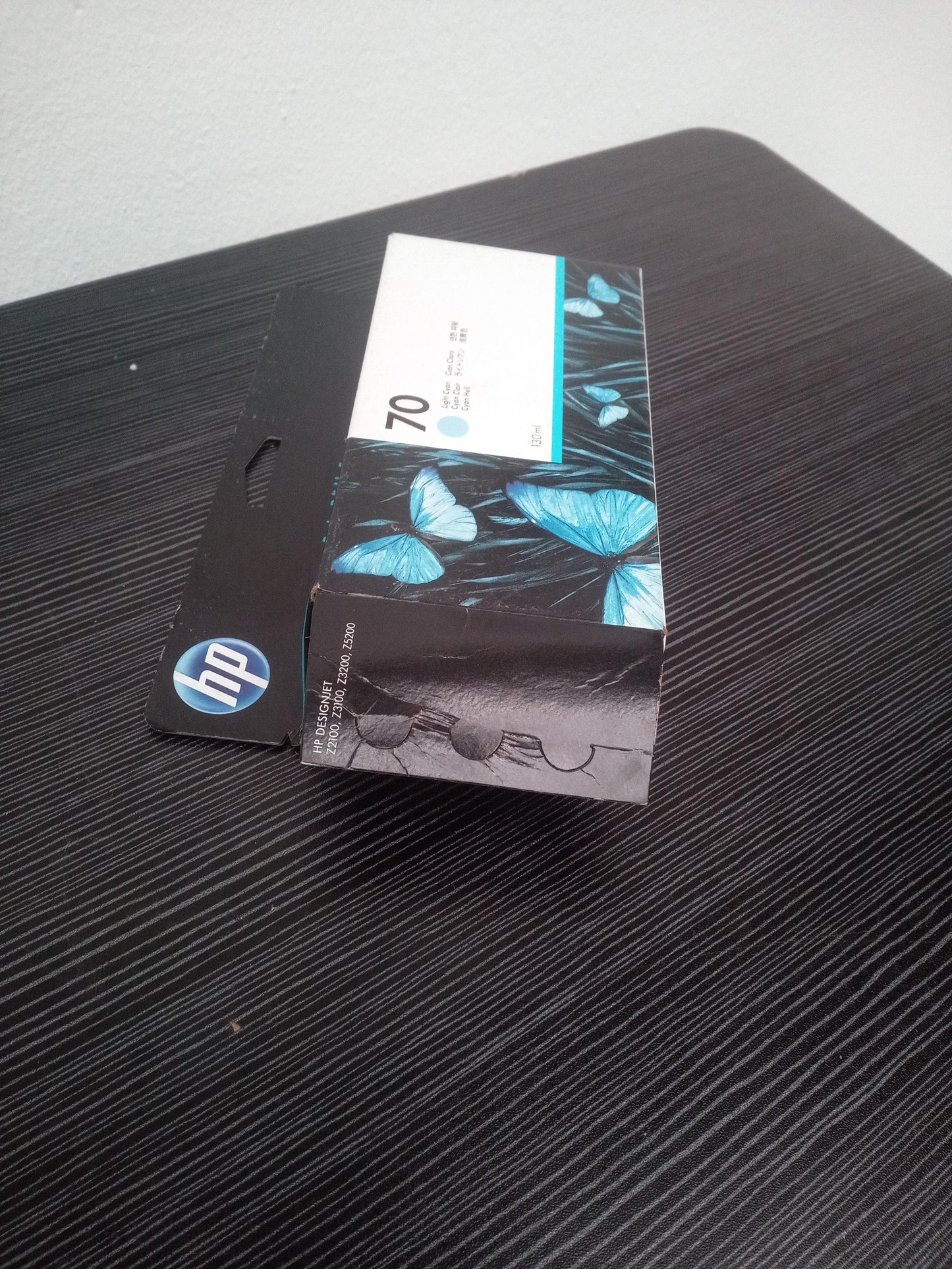 HP 70 C9390A 130ml Light Cyan DesignJet Ink Cartridge – Demo