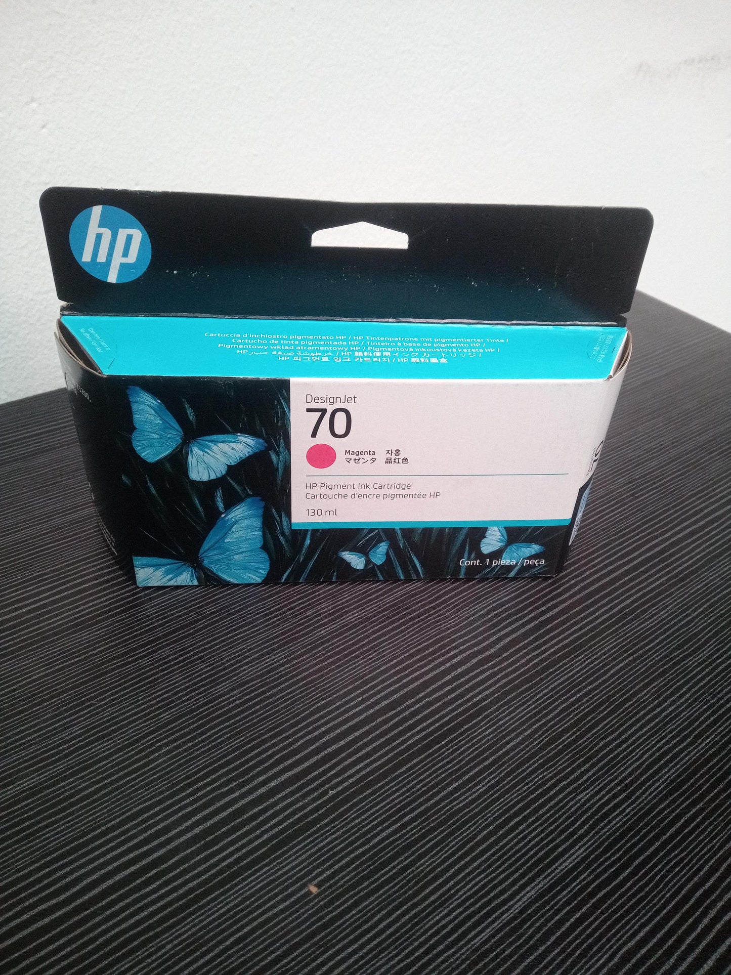 HP 70 C9453A 130-ml Magenta DesignJet Ink Cartridge – New