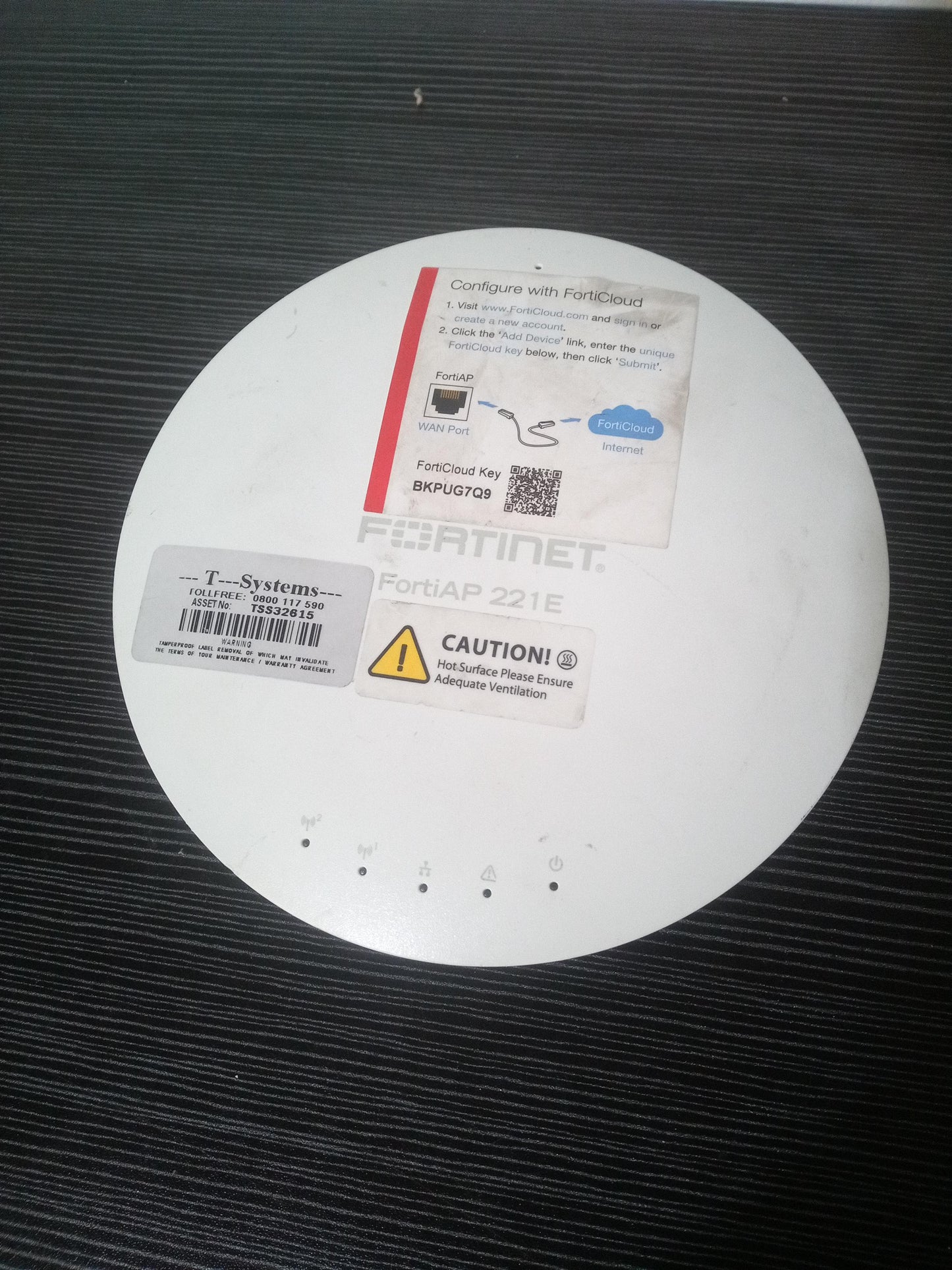 Fortinet FAP-221E 802.11ac Wave 2 Wireless Access Point – Pre-Owned
