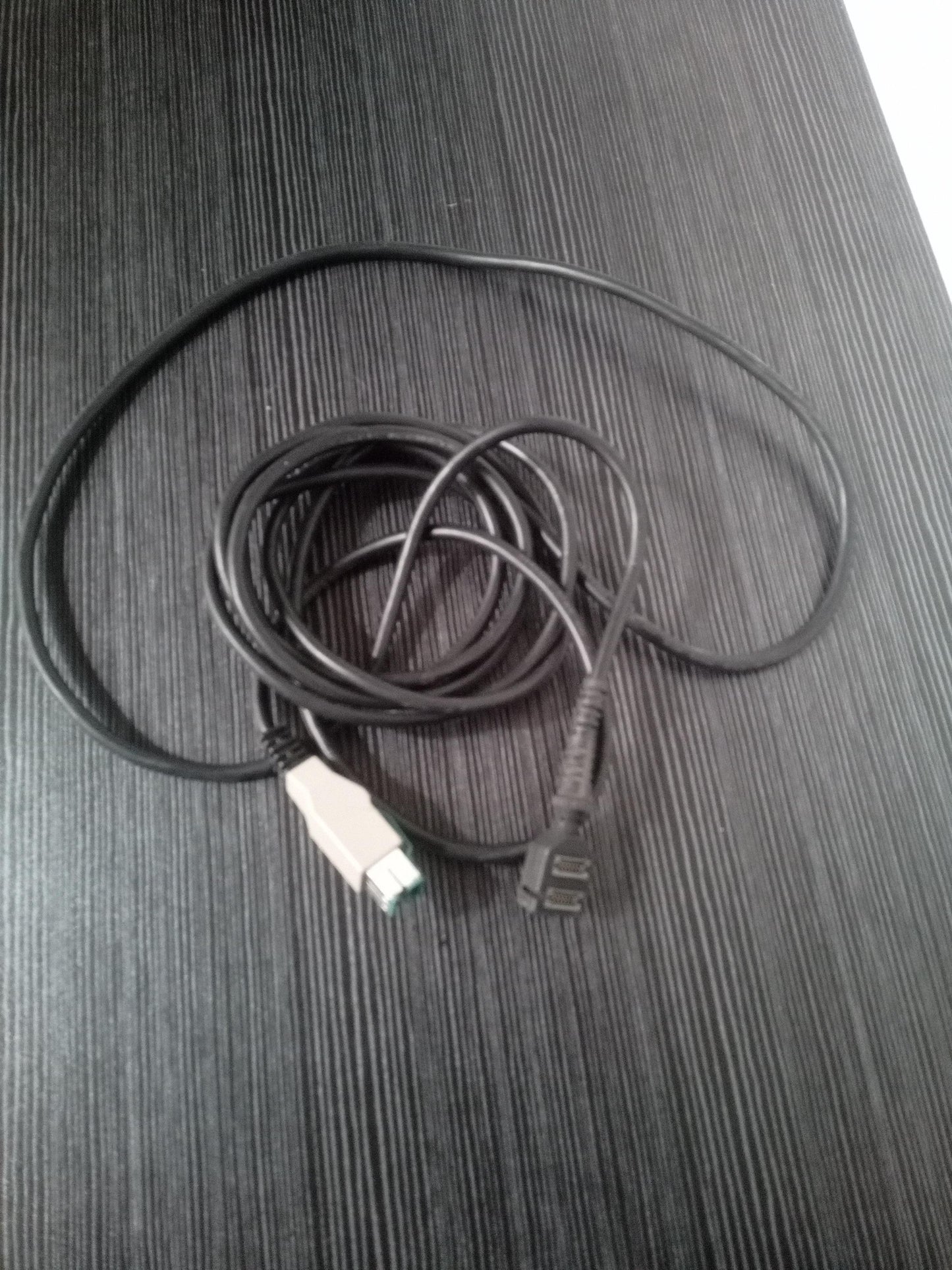 Dual 14pin IDC Female to 12V Powered USB 8P Scanner Cable for Verifone VX820 – Pre-Owned