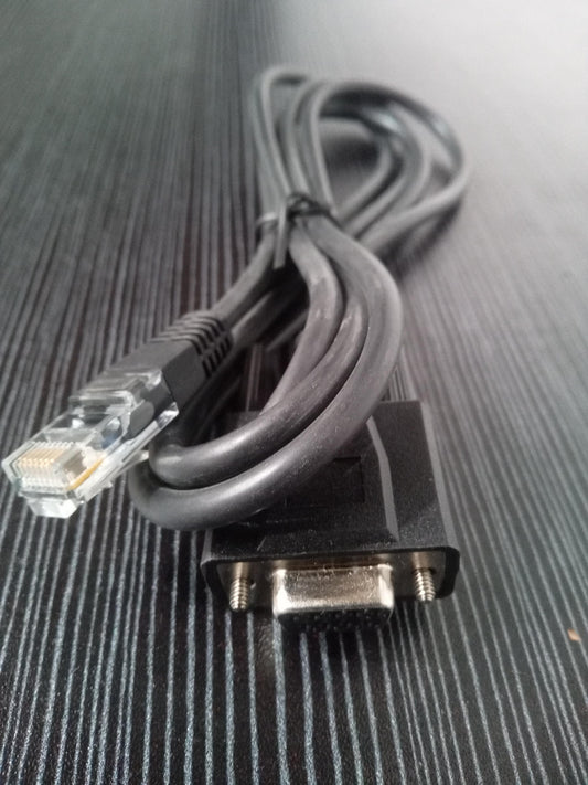 RJ45 to DB25 Serial Console Cable – Pre-Owned