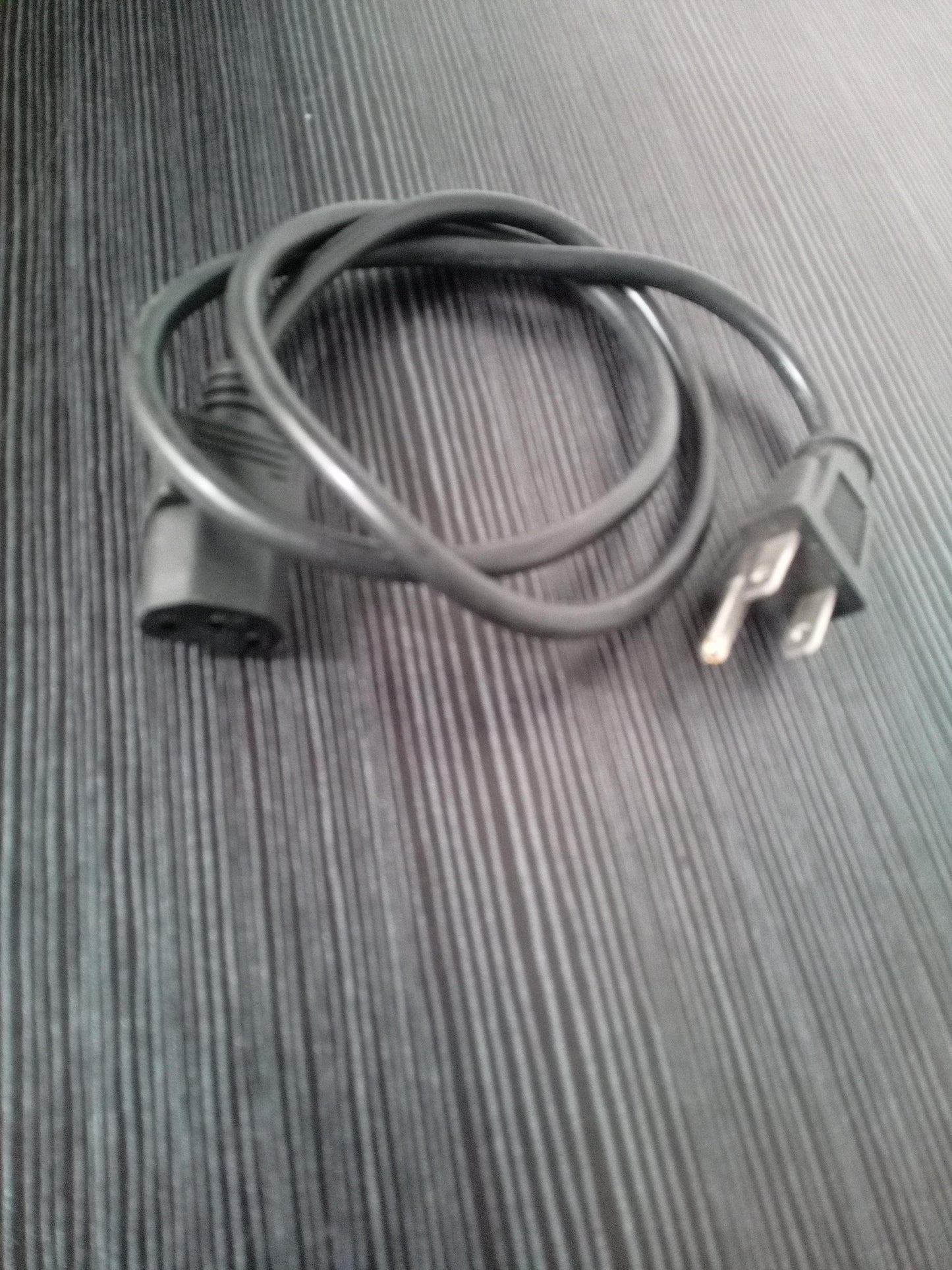 IEC C13 to NEMA 5-15 Power Cable – Black – Pre-Owned