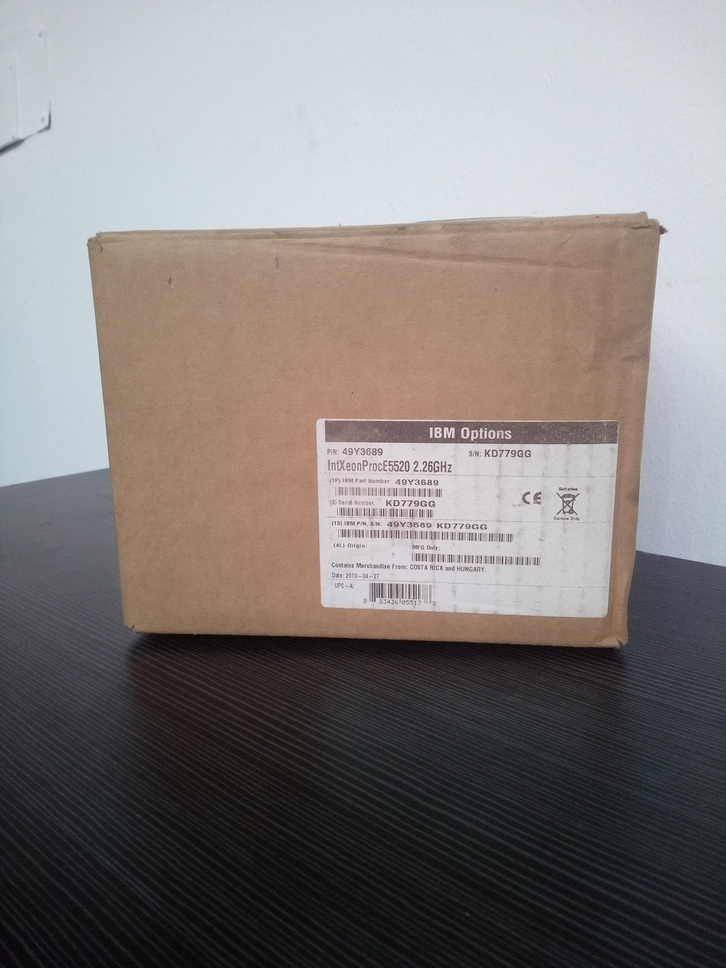 IBM 49Y3689 Intel Xeon E5520 2.26GHz Processor – New