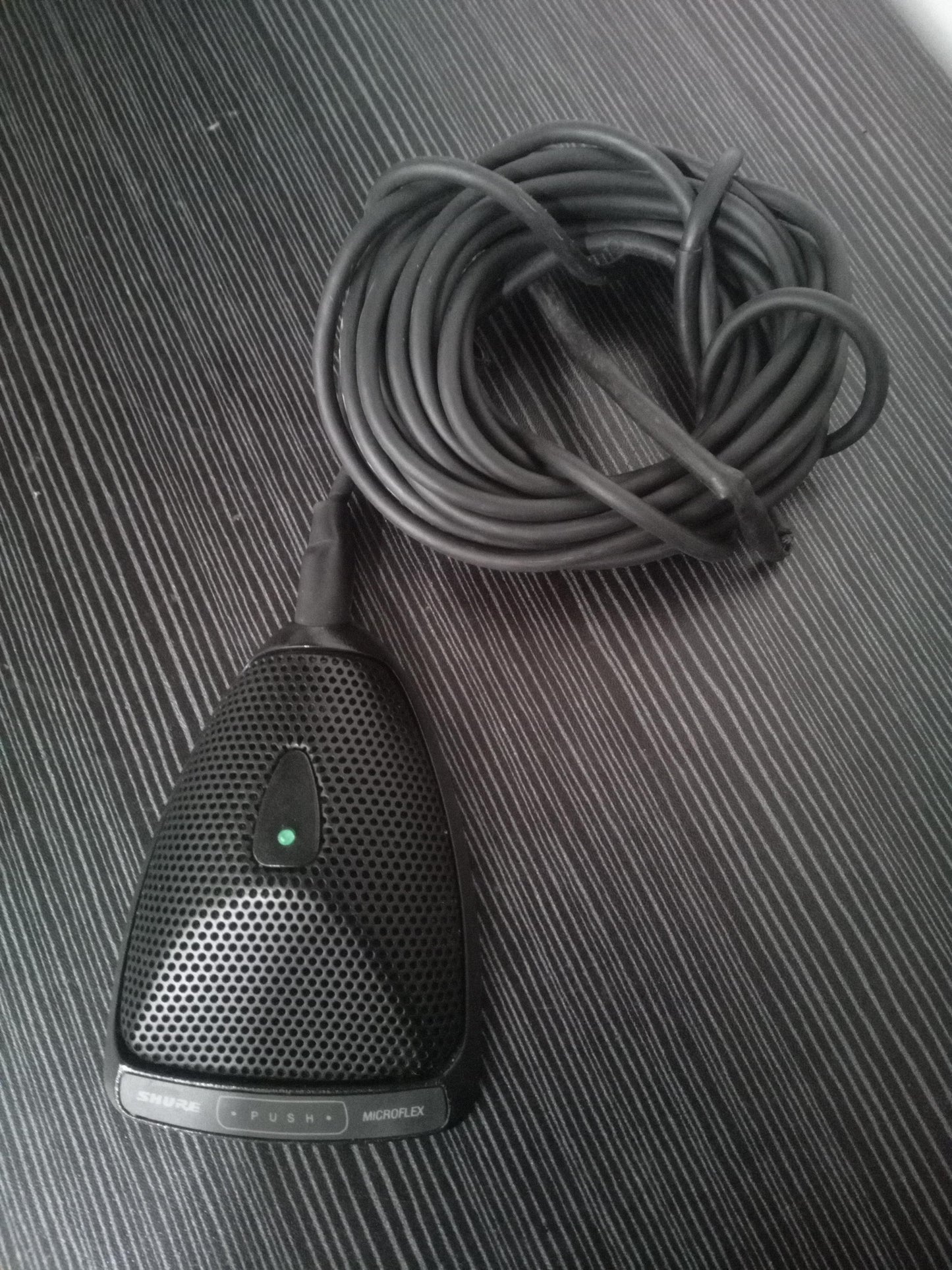 Shure MX392/C Condenser Boundary Microphone – Cardioid – Black – Pre-Owned