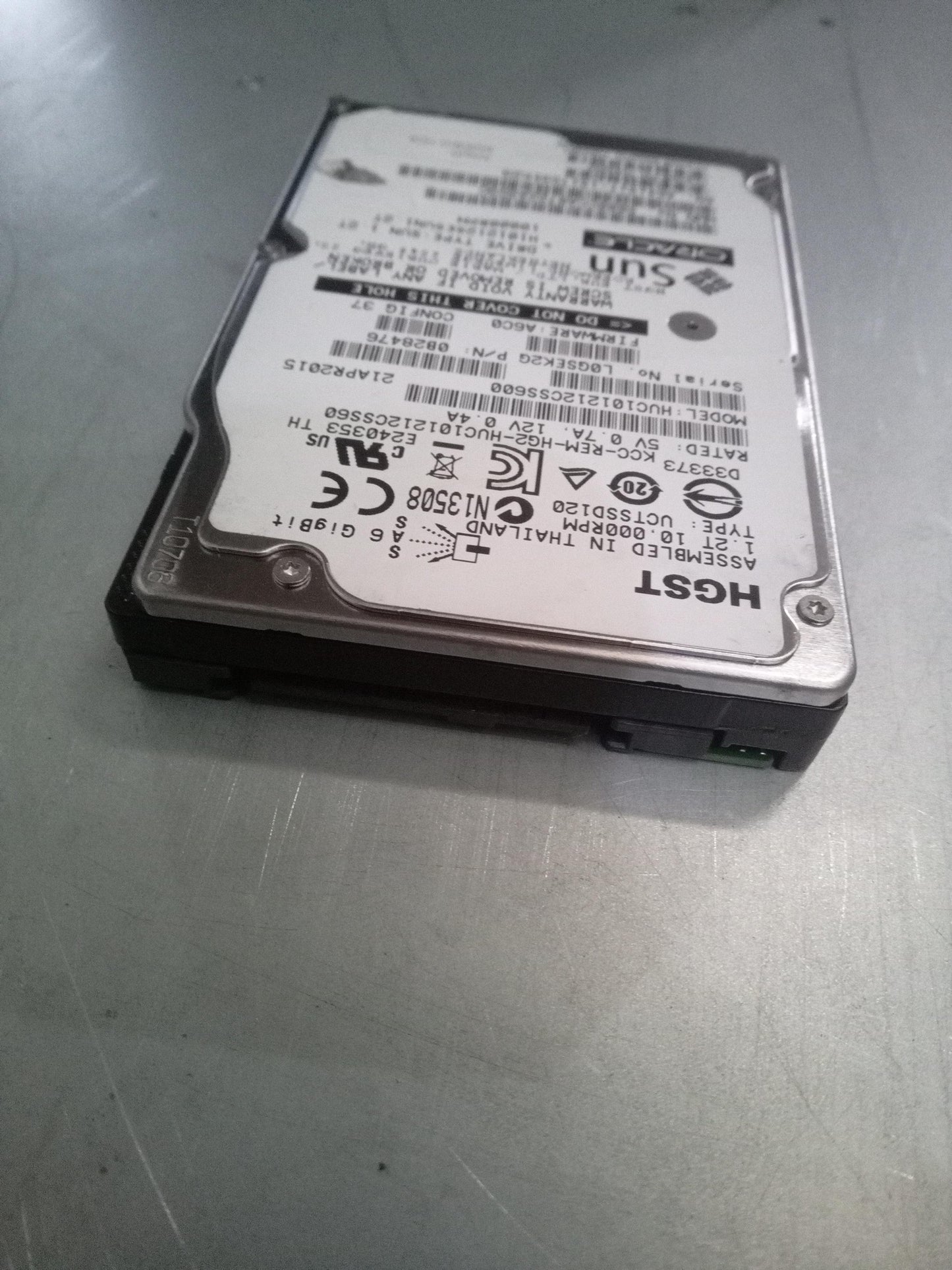 HGST HUC101212CSS600 2.5 Inch SFF 1.2TB 10K 6Gbps SAS Hard Drive for Servers – Pre-Owned