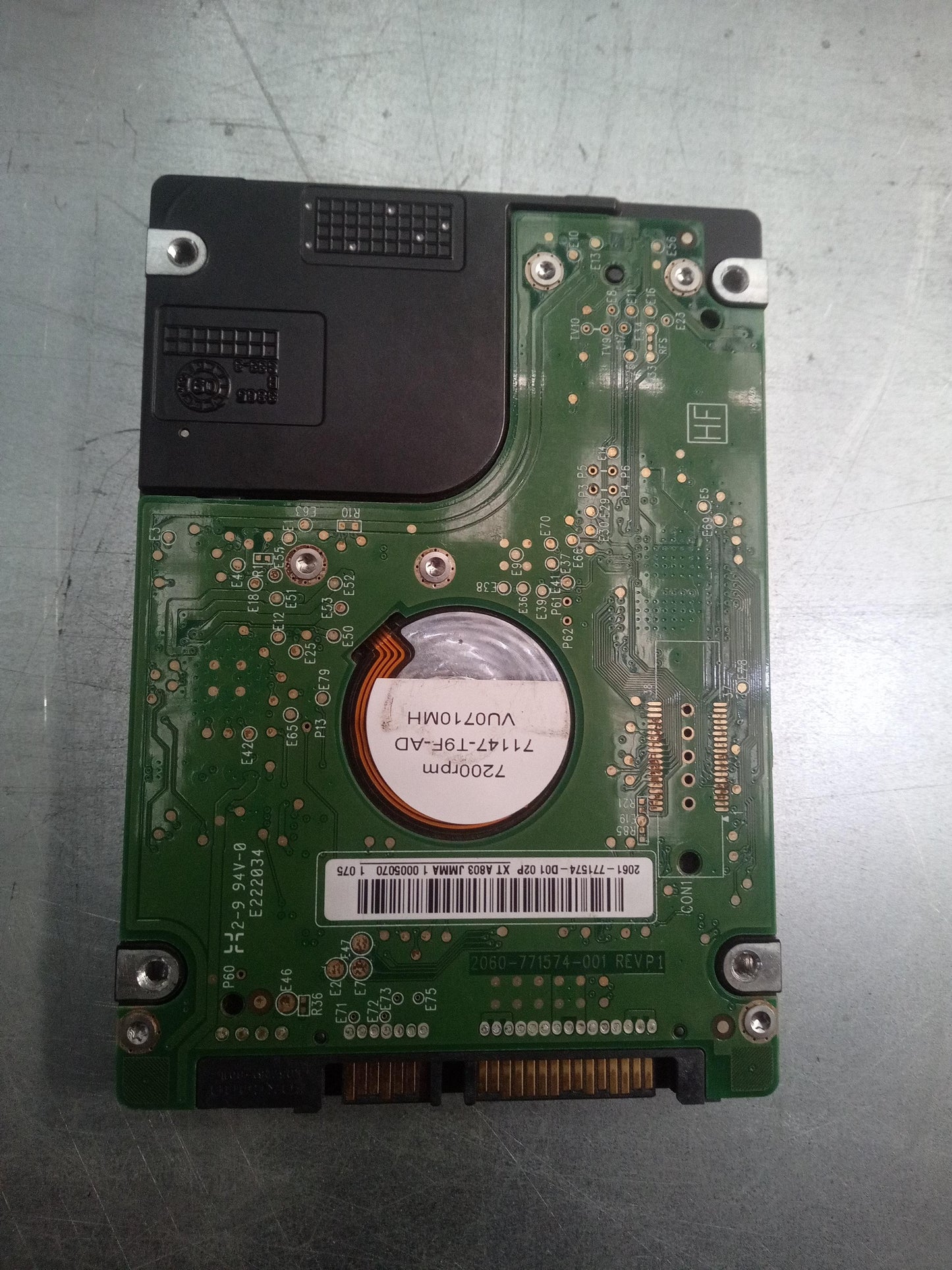 Western Digital WD1600BEKT-66F3T2 2.5 Inch 160GB 7.2K RPM SATA Hard Drive – Pre-Owned