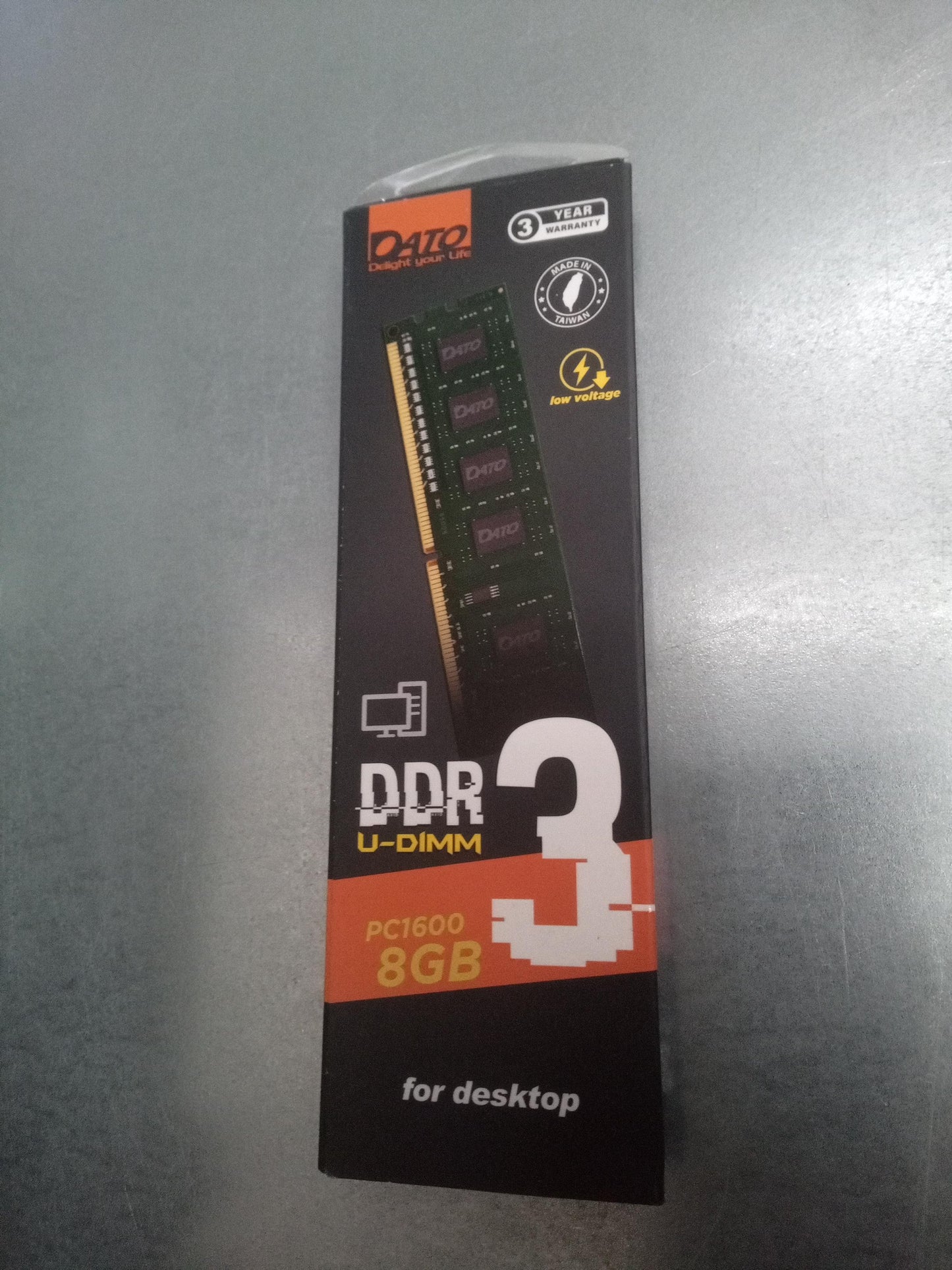 Dato 8GB DDR3 UDIMM 1600MHz Desktop Computer RAM – New