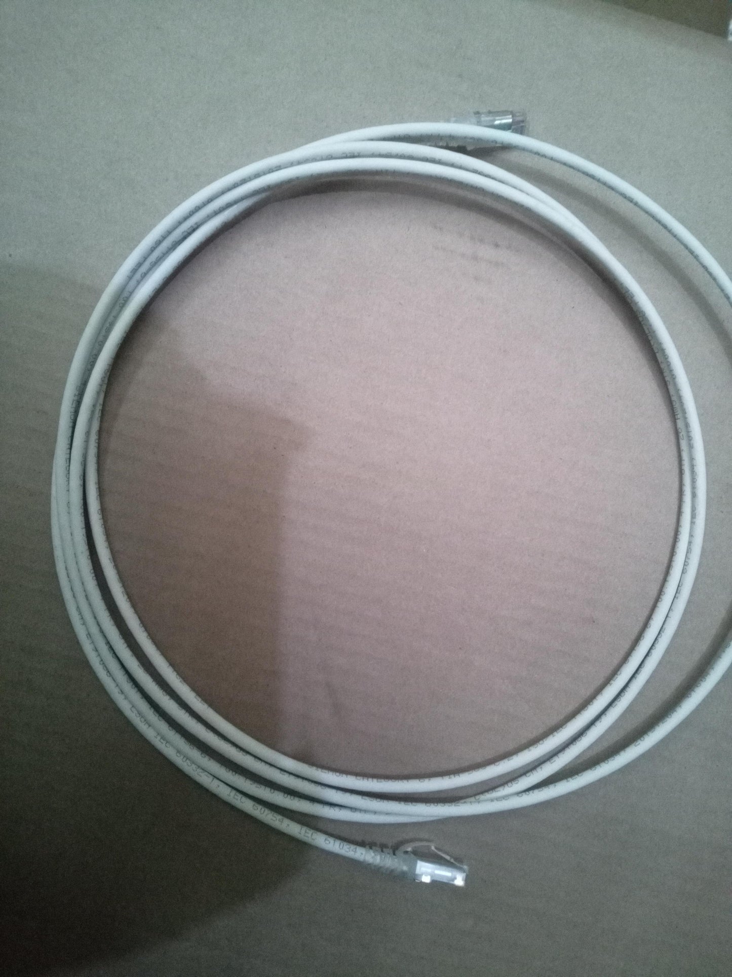 Siemon CAT6 UTP Modular Cord - White – 2 Meter – Refurb