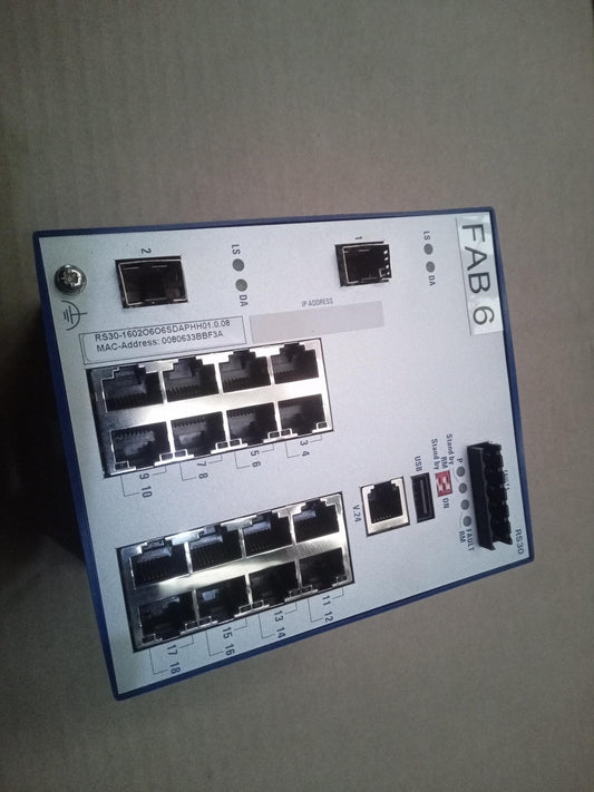 Hirschmann RS30 Industrial Rail Switch – Refurb