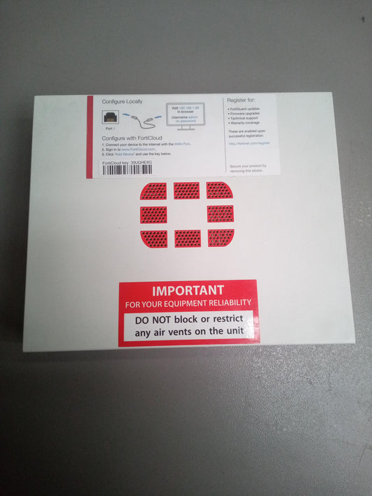 Fortinet FG-90E Network Security Firewall Appliance Only – Used