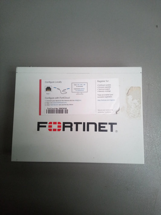 Fortinet FG-60E Network Security Firewall Appliance Only – Used